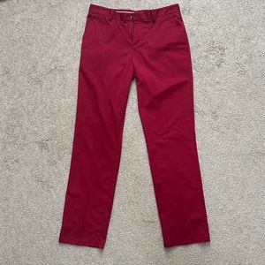 Ashworth Red Golf Pants Size 33/34